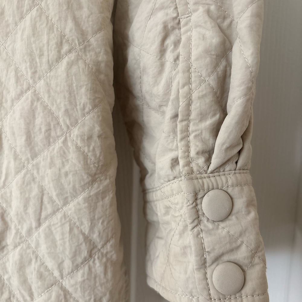 H&M Beige Quilted Jacket - Picture 5 of 8